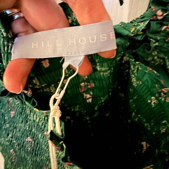 NWT Athena Hill House Emerald Floral Dress - Picture 2 of 3